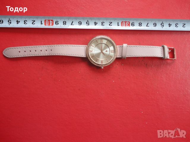 Страхотен часовник с кристали Auriol , снимка 1 - Дамски - 46406000