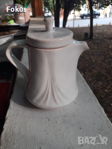 Страхотна кана стар български порцелан с печат, снимка 6 - Антикварни и старинни предмети - 53461048