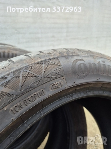 235 45 18 Континентал Y XL, снимка 2 - Гуми и джанти - 52965593