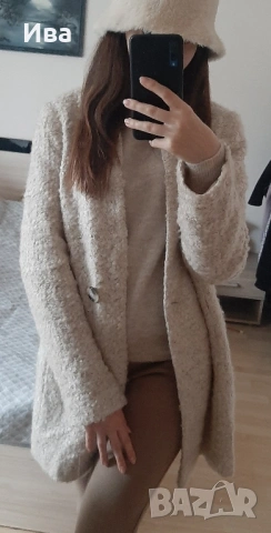 Преходно палто с вълна, снимка 2 - Палта, манта - 53090686