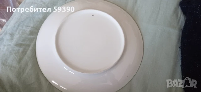 Порцеланова декоративна чиния , снимка 3 - Декорация за дома - 50449177