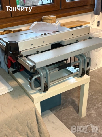 Стационарен циркуляр Bosch - GTS 10 J, 1800 W, снимка 5 - Триони и циркуляри - 53039507