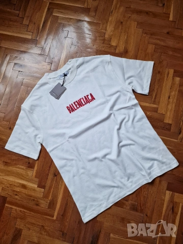 Страхотна мъжка тениска BALENCIAGA размер S M L XL 2XL , снимка 3 - Тениски - 53902296