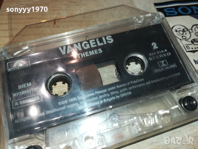 VANGELIS-ORIGINAL TAPE 0406241138, снимка 8 - Аудио касети - 46051635