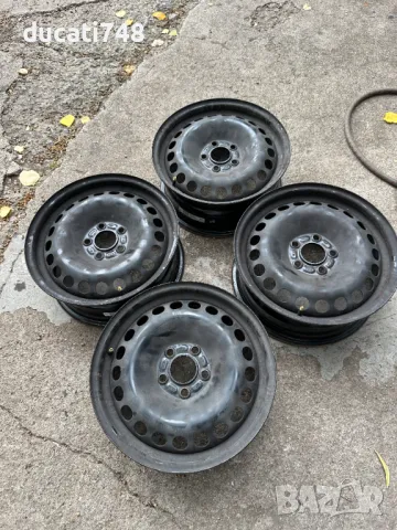 4бр. железни джанти 16" 5х108 - Ford, Volvo, снимка 2 - Гуми и джанти - 47644791