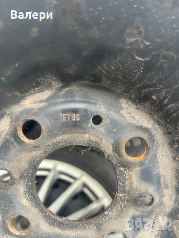 Железни джанти за Alfa Romeo Mito , снимка 6 - Гуми и джанти - 53269191