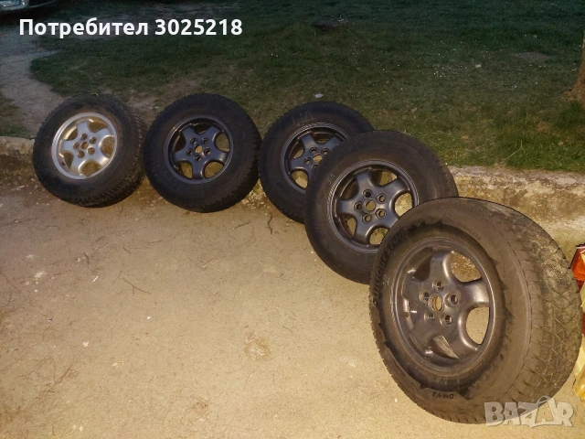 джанти с гуми, снимка 4 - Гуми и джанти - 53788267