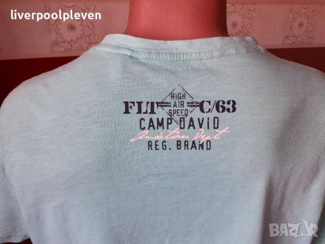 👉Camp David Original М ефектна, снимка 2 - Тениски - 45898083