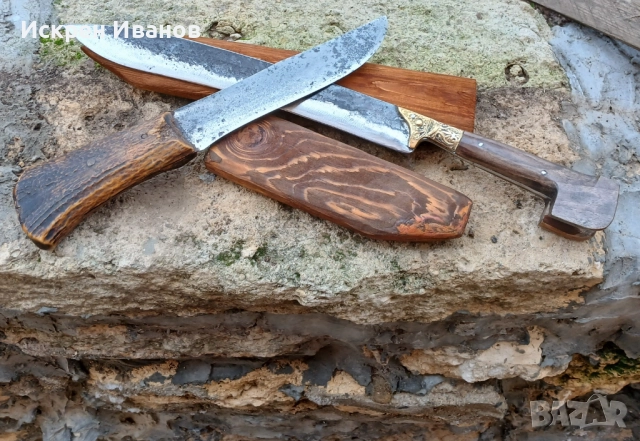 Ятаган, Каракулак, Овчарски Нож, снимка 6 - Антикварни и старинни предмети - 51501100