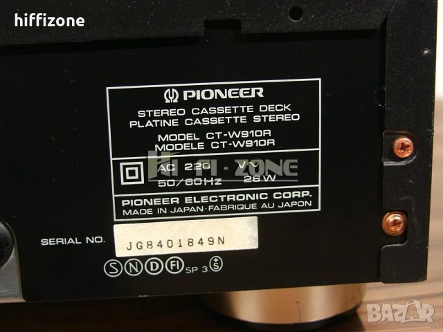 ДЕК   Pioneer ct-w910r /1 , снимка 9 - Декове - 54273922