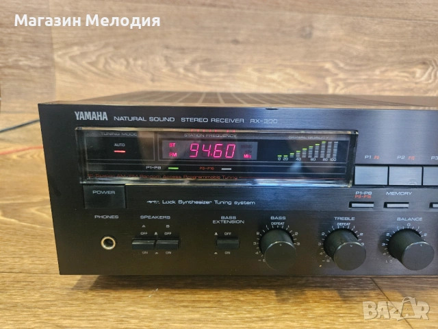 Ресивър Yamaha RX-300 Black Natural Sound – Музикален стерео ресивър в отлично състояние., снимка 4 - Ресийвъри, усилватели, смесителни пултове - 54200186