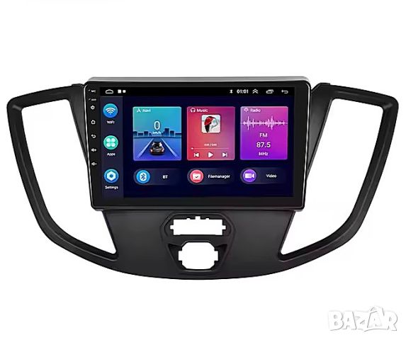 Мултимедия, за Ford Transit 2015, Двоен дин, Android, Навигация, дисплей, Андроид плеър