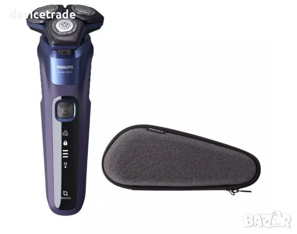 Самобръсначка Philips Shaver Seria 5000 S5585/30, Мокро и сухо бръснене