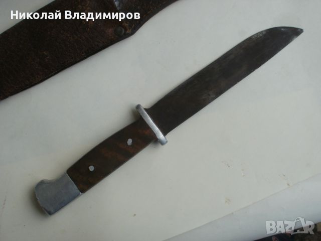 Български стар нож кама ножче българско, снимка 3 - Ножове - 46800480