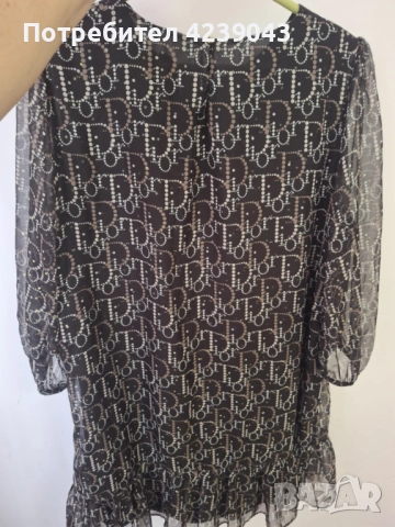 Рокля Диор, снимка 3 - Рокли - 52353809