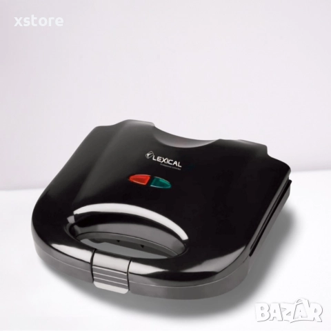 Грил преса LEXICAL LSM-2513,750W,незалепващи плочи, снимка 3 - Тостери - 52699765