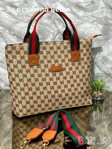 Gucci Дамска Чанта Гучи - Налични Различни Цветове Код SK399, снимка 4 - Чанти - 52870868