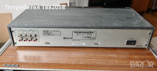 Marantz EQ 551 graphic equaliser, снимка 6 - Ресийвъри, усилватели, смесителни пултове - 51887290