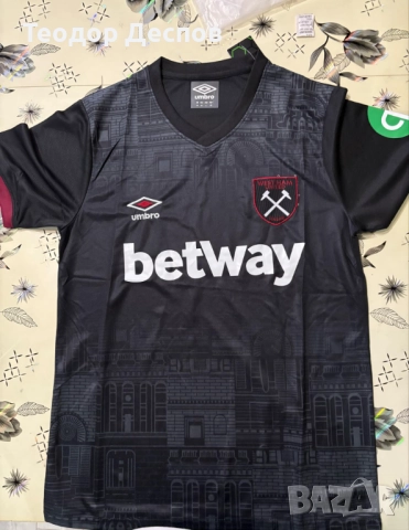 Футболни Тениски Уест Хям, снимка 1