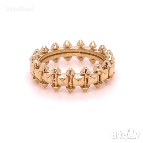 Златен дамски пръстен Cartier 5,18гр. 14кр. проба:585 размер:53 модел:32224-6, снимка 1