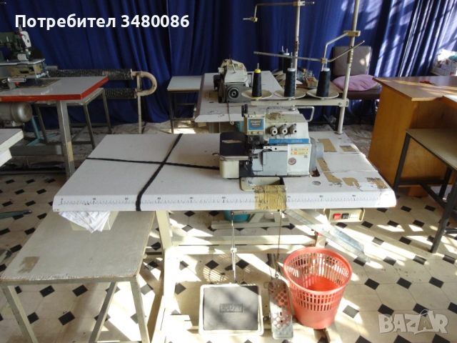 Шевна машина – 3 конечен оверлог Kingtex, снимка 3 - Шевни машини - 54206549