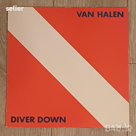 Van Halen ‎– Diver Down Издание 🇬🇧 UK 1982г Състояние на винила:едната страна е VG++,другата е VG+