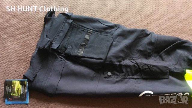 BEKKEN & STROM Lillehammer Work Stretch Pants Signal размер 5-6XL работен еластичен панталон W4-68, снимка 8 - Панталони - 52026784