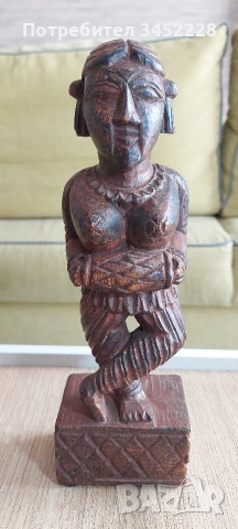 дърворезба за ценители височина 27см 