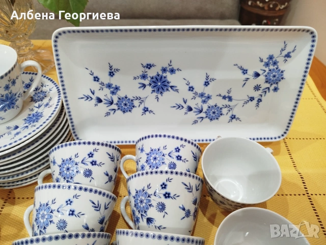 Порцеланов сервиз за кафе - SELTMAN WEIDEN BAVARIA DORIS Izolda☕☕, снимка 14 - Сервизи - 53071112