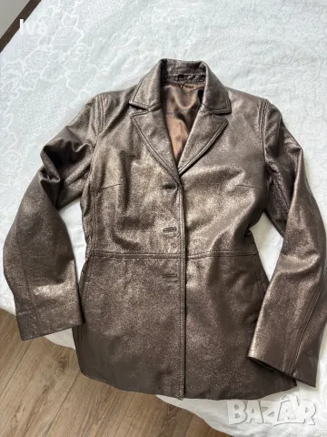 Яке от естествена кожа, снимка 6 - Якета - 49772929