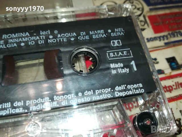 AL BANO & ROMINA-MADE IN ITALY ORIGINAL TAPE 1906251006, снимка 5 - Аудио касети - 50720471