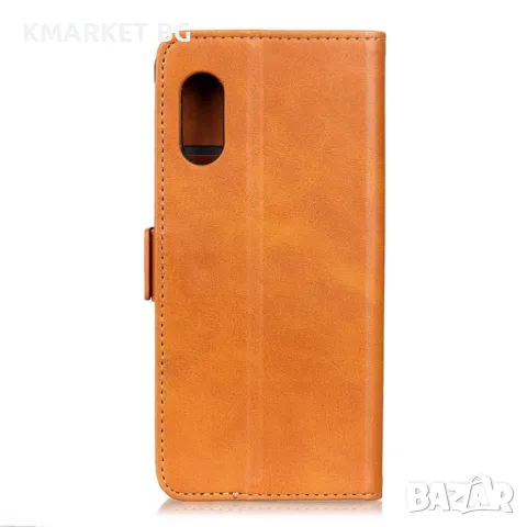 Samsung Galaxy A01 Core Magnetic Wallet Кожен Калъф и Протектор, снимка 3 - Калъфи, кейсове - 46914499