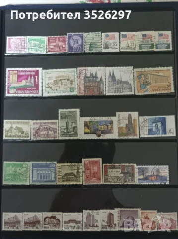 Пощенски марки на тема - архитектура, снимка 2 - Филателия - 51285087