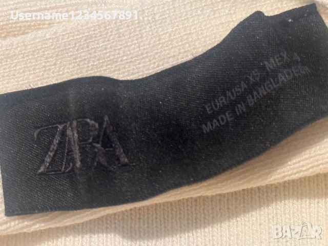 Zara xs топ кроп, снимка 3 - Корсети, бюстиета, топове - 51358346