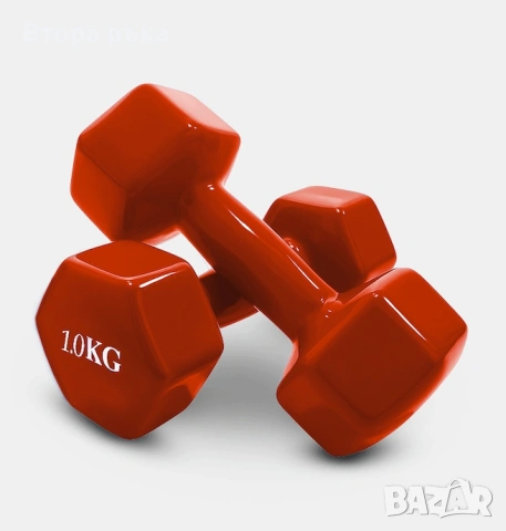 Дъмбели за тренировка по 10 кг всеки, снимка 4 - Фитнес уреди - 53056710