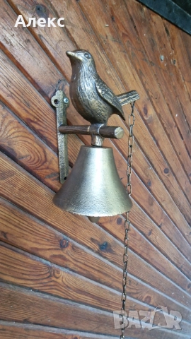 Чугунена камбана с пиленце., снимка 4 - Градински мебели, декорация  - 41561447