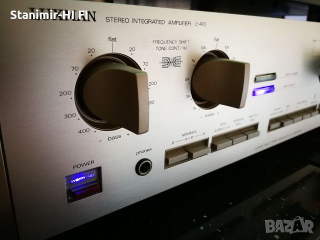 Luxman L-410, снимка 2 - Ресийвъри, усилватели, смесителни пултове - 45975511