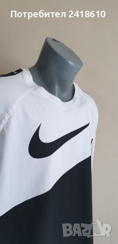 Nike NSW SWOOSH Cotton Mens Size XL ОРИГИНАЛ! Мъжка Спортна Блуза!, снимка 3 - Спортни дрехи, екипи - 46525682