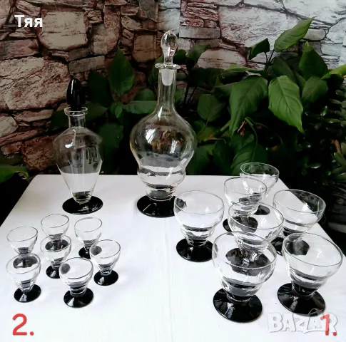 Стъклени сервизи за ракия