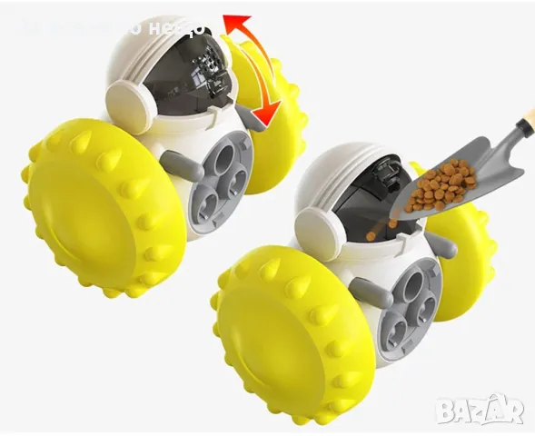Игрчка робот за хранене на домашни любимци, снимка 8 - Други стоки за животни - 48698407