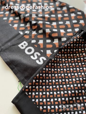 Плажна кърпа с торбичка за съхранение Boss реплика, снимка 5 - Хавлиени кърпи - 46435382
