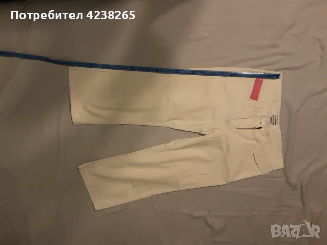 дамски дънков панталон "Holborn" бял,3/4 №38, снимка 2 - Панталони - 52412848