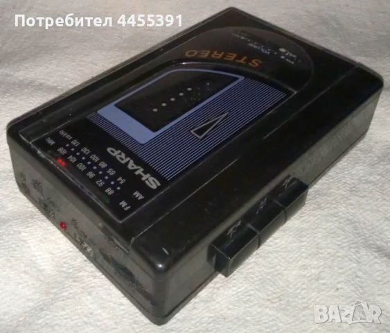 Касетофон вокман Sharp, снимка 3 - Аудиосистеми - 50902916