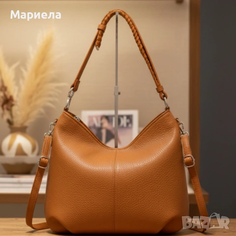 Елегантна дамска чанта от еко кожа – стил и практичност за всеки ден, снимка 4 - Чанти - 53342124