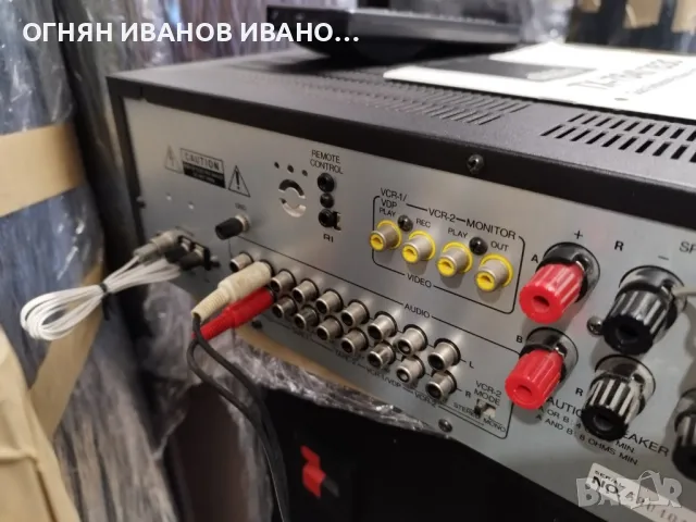 Onkyo TX-7640+дистанционно+книжка , снимка 3 - Ресийвъри, усилватели, смесителни пултове - 48350120