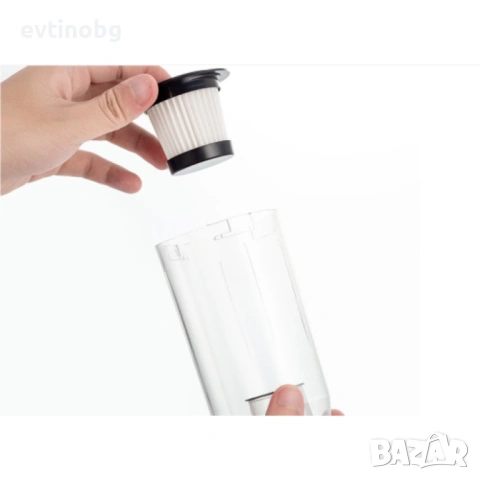 Акумулаторна домакинска ръчна прахосмукачка с 5 накрайника, снимка 5 - Мопове, кофи, четки и метли - 53770443