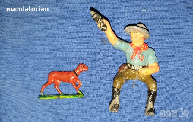 стари Пластмасови войни, индианци и каубой , снимка 6 - Колекции - 52207394