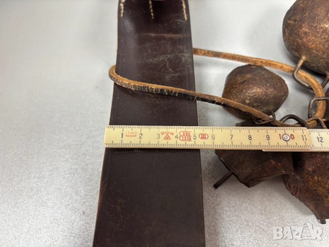 Истински Автентични Стари Хлопки-5 броя на кожен каиш, снимка 18 - Антикварни и старинни предмети - 52803117