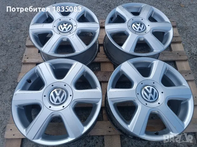 Лети джанти 16ки 5х112 VW, снимка 2 - Гуми и джанти - 48384136