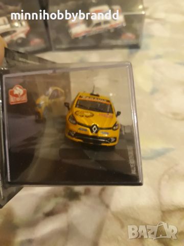 Porsche 911 SC Ford Escort RS1600 Renault Clio R3T Rally Monte-Carlo 1.43 Eaglemoss. Top  Models ., снимка 16 - Колекции - 46572418